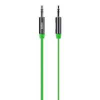 Belkin 3-Feet MIXIT Flat and Tangle-Free Aux / Auxilary Cable (Green) Belkin 3-Feet MIXIT Flat and Tangle-Free Aux / Auxilary Cable (Green)