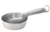 HIC Brands that Cook Essentials Stainless Steel Professional Edge Measuring Cups, 4-Piece Set