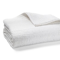 This Sky Pintuck quilt adds simple texture to your bedding. This Sky Pintuck quilt adds simple texture to your bedding.