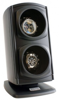 Versa Automatic Double Watch Winder in Black Versa Automatic Double Watch Winder in Black