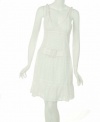 Laundry Eyelet Sleeveless Dress White 4