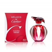 Delices De Cartier By Cartier For Women Eau De Parfum Spray 1.6 Oz Delices De Cartier By Cartier For Women Eau De Parfum Spray 1.6 Oz