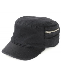 The finishing touch that never goes out of style - this military-style cap from American Rag. The finishing touch that never goes out of style - this military-style cap from American Rag.