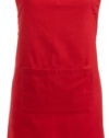DII Chefs Full Apron with Pockets, Red