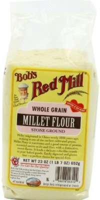 Bob's Red Mill Millet Flour, 23-Ounce (Pack of 4) Bob's Red Mill Millet Flour, 23-Ounce (Pack of 4)