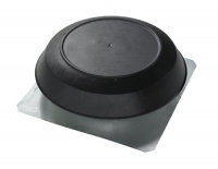 Broan 355BK 1200 CFM Roof Mount Powered Attic Ventilator, Black PVC Dome Broan 355BK 1200 CFM Roof Mount Powered Attic Ventilator, Black PVC Dome
