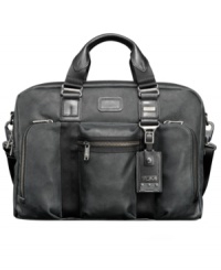 The Bravo leather collection is crafted from lightweight-yet-rugged, full-grain leather that is burnished for a distressed look that gives your business style a cool downtown look. The Bravo leather collection is crafted from lightweight-yet-rugged, full-grain leather that is burnished for a distressed look that gives your business style a cool downtown look.