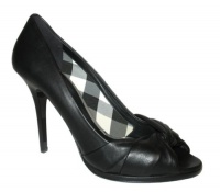 Burberry 3692364 Womens Size 9.5 Black Leather Open Toe Shoes UK 6.5 New/Display Burberry 3692364 Womens Size 9.5 Black Leather Open Toe Shoes UK 6.5 New/Display