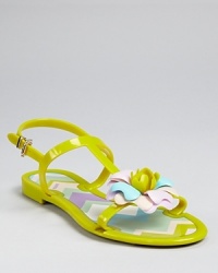 These playful jelly sandals get the designer treatment, as perfect for the beach as they are for city sidewalks. From Missoni. These playful jelly sandals get the designer treatment, as perfect for the beach as they are for city sidewalks. From Missoni.