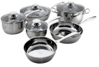 Berndes Cucinare Stainless Induction 10-Piece Cookware Set Berndes Cucinare Stainless Induction 10-Piece Cookware Set