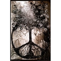(24x36) David Wolcott Wilhelm (Tree of Peace) Art Poster Print (24x36) David Wolcott Wilhelm (Tree of Peace) Art Poster Print