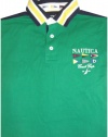Men's Nautica Short Sleeve Shirt North Coast Sailing Club Green Size Medium