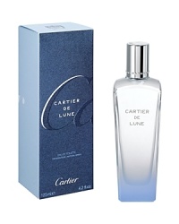 Cartier De Lune Eau De Toilette evokes the sensation of picking flowers by moonlight. Mixing the shine of pink pepper and juniper berries with the softness of honeysuckle, wild rose, cyclamen, bindweed and lily of the valley, Cartier De Lune recalls life's most graceful moments. Cartier De Lune Eau De Toilette evokes the sensation of picking flowers by moonlight. Mixing the shine of pink pepper and juniper berries with the softness of honeysuckle, wild rose, cyclamen, bindweed and lily of the valley, Cartier De Lune recalls life's most graceful moments.