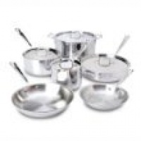 All-Clad Stainless Steel Set, 10-pc All-Clad Stainless Steel Set, 10-pc