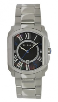 Ted Baker Men's TE3030 Right on Time Custom Case Black Dial Bracelet Watch Ted Baker Men's TE3030 Right on Time Custom Case Black Dial Bracelet Watch