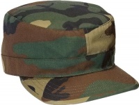 4540 Woodland Camouflage Adjustable Fatigue Cap 4540 Woodland Camouflage Adjustable Fatigue Cap