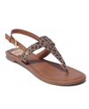 So sassy. DV by Dolce Vita's Diamon thong sandals put a perfectly pretty spin on your favorite look.