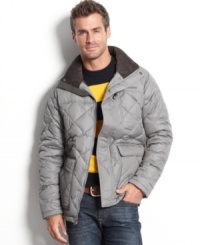 High performance gets an updated look. This quilted down jacket from Columbia features Omni-shield advanced repellency to give you outdoor comfort that keeps you stylish too. High performance gets an updated look. This quilted down jacket from Columbia features Omni-shield advanced repellency to give you outdoor comfort that keeps you stylish too.