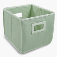 Badger Basket Folding Basket and Storage Cube, Sage