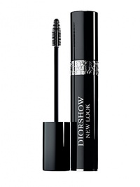 As featured in our Beauty Event in Black. The new Mascara Extraordinaire and the perfect addition to Dior's award-winning lineup of backstage mascaras. Diorshow New Look Mascara delivers infinite volume and an unparalleled lash-multiplying effect. The new exclusive nano-brush coats the lashes from the root and catches every last lash with the precision of a couturier's hand allowing for infinitely voluminous lashes.