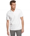 Always a classic. Dressed up or down this Calvin Klein polo shirt is perfect summer style.