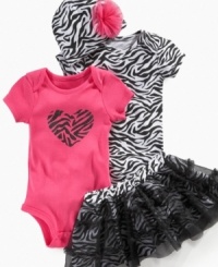 Explore into the exotic with this adventurous tutu skirt from Baby Starters. Explore into the exotic with this adventurous tutu skirt from Baby Starters.