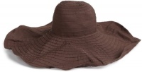 Scala Women's Big Brim Ribbon Hat Scala Women's Big Brim Ribbon Hat