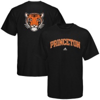 adidas Princeton Tigers Black Relentless T-shirt adidas Princeton Tigers Black Relentless T-shirt