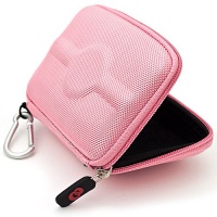 Baby Pink Nylon VG GPS Carrying Case (Size 4.3) for Garmin nüvi 2455LMT 4.3-Inch Portable GPS Navigator + SumacLife Wisdom Courage Wristband Baby Pink Nylon VG GPS Carrying Case (Size 4.3) for Garmin nüvi 2455LMT 4.3-Inch Portable GPS Navigator + SumacLife Wisdom Courage Wristband