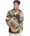Cocktails not included. This floral print shirt from Tommy Bahama has all of the tropical style you need this summer.
