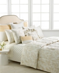 A soothing escape! This Barbara Barry sheet set evokes a tranquil effect with delicate patterns in calming earth tone hues, while 300-thread count combed cotton sateen fabric provides endless comfort. A soothing escape! This Barbara Barry sheet set evokes a tranquil effect with delicate patterns in calming earth tone hues, while 300-thread count combed cotton sateen fabric provides endless comfort.