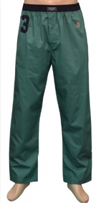 Polo Ralph Lauren Men's Big Pony Woven Lounge Pajama Pants-Green/Navy-Medium Polo Ralph Lauren Men's Big Pony Woven Lounge Pajama Pants-Green/Navy-Medium