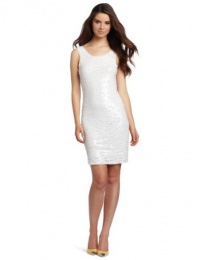 BCBGMAXAZRIA Women's Nina Sleeveless Sequin Dress BCBGMAXAZRIA Women's Nina Sleeveless Sequin Dress
