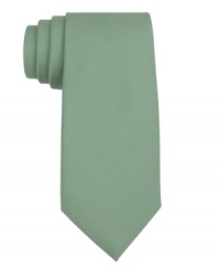 This smooth silk tie from Tommy Hilfiger is a smart addition to any guy's Monday through Friday rotation. This smooth silk tie from Tommy Hilfiger is a smart addition to any guy's Monday through Friday rotation.