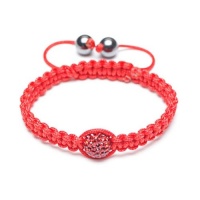 Bling Jewelry Childrens Shamballa Inspired Bracelet Red Ruby Color Crystal 10mm Bling Jewelry Childrens Shamballa Inspired Bracelet Red Ruby Color Crystal 10mm