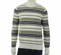 Sean John Crew Neck Striped Shirt Sean John Crew Neck Striped Shirt