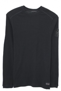 Sean John Shirt, Captains Crew Thermal Pm Black Large Sean John Shirt, Captains Crew Thermal Pm Black Large