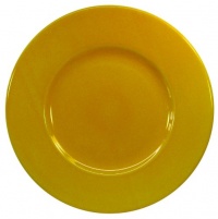 Waechtersbach Effect Glaze Lemon Peel Rimmed Charger Plates, Set of 2 Waechtersbach Effect Glaze Lemon Peel Rimmed Charger Plates, Set of 2