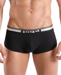 With a shorter leg length, these trunks from Papi will stay put underneath your pants. With a shorter leg length, these trunks from Papi will stay put underneath your pants.