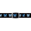 Croakies Boy's Artisan-2 Belt, Large, Bad Cat Black Blue