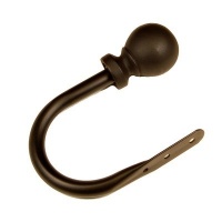 BCL Drapery Hardware 58BLHBB Classic Ball Curtain Rod Set BCL Drapery Hardware 58BLHBB Classic Ball Curtain Rod Set