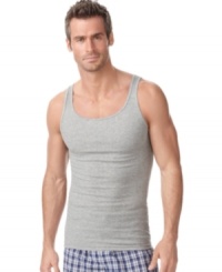 Stock up on this time-tested classic tank top from Alfani. Stock up on this time-tested classic tank top from Alfani.