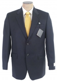 Ralph Lauren Mens 2B Solid Navy Blue Wool Sport Coat Jacket Ralph Lauren Mens 2B Solid Navy Blue Wool Sport Coat Jacket