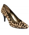 Such a primp and proper animal print. Bandolino's Courteous pumps add oomph to your outfit in a professional way.