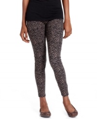 Take a walk on the wild side with these fun animal-print leggings from Style&co.! Take a walk on the wild side with these fun animal-print leggings from Style&co.!