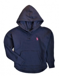 PRL Toddler Girl's Long-Sleeved Hooded Pullover, Navy, 2/2T PRL Toddler Girl's Long-Sleeved Hooded Pullover, Navy, 2/2T
