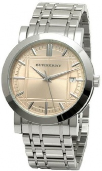 Burberry Men's BU1352 Silver/Rose gold tone Stainless steel Watch