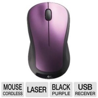 Logitech Wireless Mouse M310 (Soft Violet) Logitech Wireless Mouse M310 (Soft Violet)