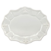 Portmeirion Fleur De Lys Grey Serving Platter Portmeirion Fleur De Lys Grey Serving Platter