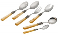 Rosanna Champagne Napoleon 6-Piece Hostess Set Rosanna Champagne Napoleon 6-Piece Hostess Set